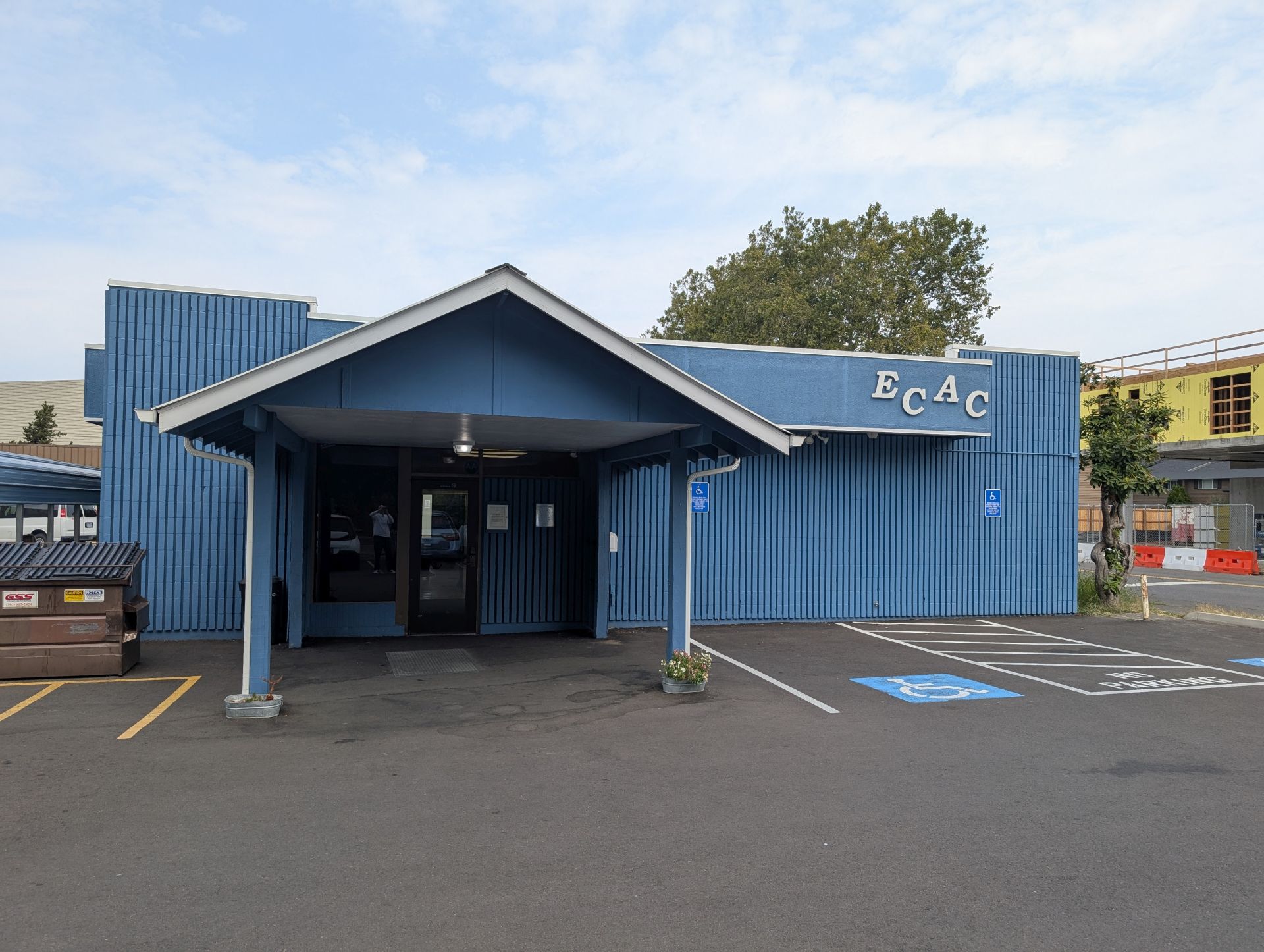 Exterior of the East County Alano Club, 1015 N.E. Roberts Avenue in Gresham, Oregon